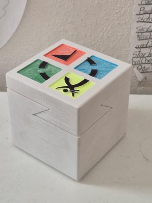 Geocaching Knobelbox Level 1