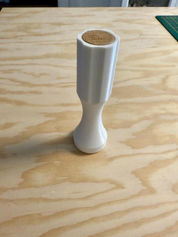 Weighted Figure Painting Handle with Cork Insert