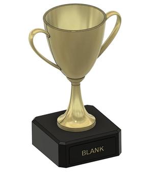 TROPHY WITH NAME PLATE