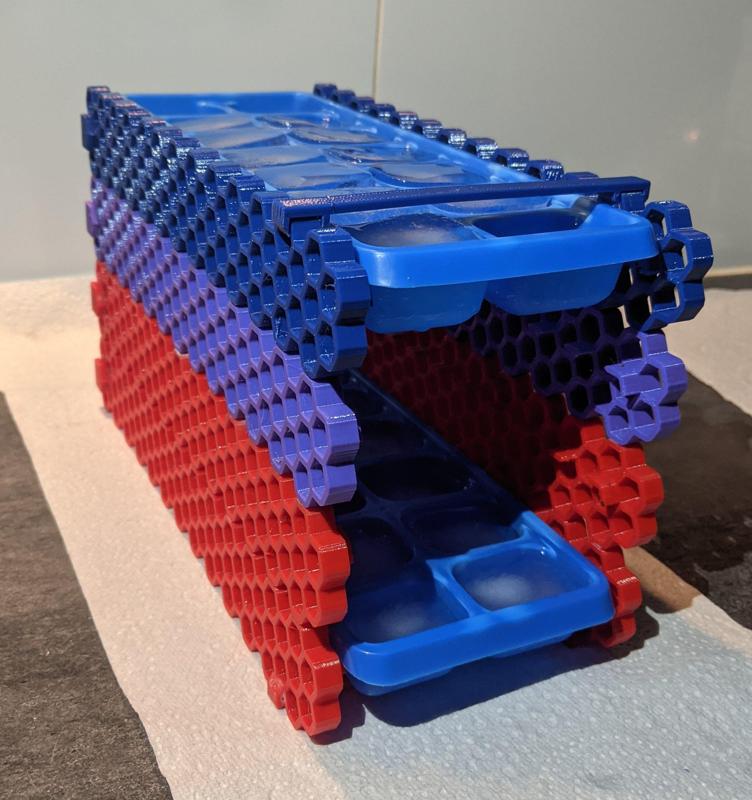 Ice Cube tray rack