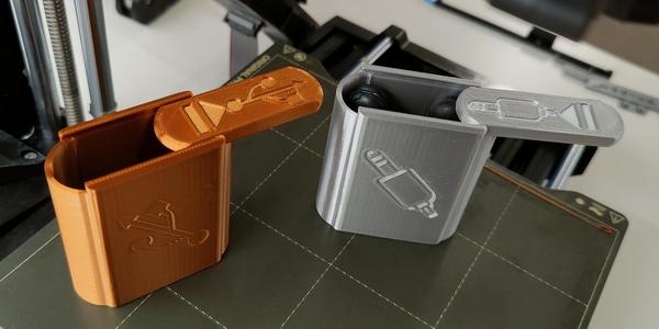 Earbuds case USB - jack