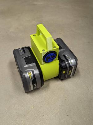 USB-C 65W Charger compatible with DUAL Ryobi 18v