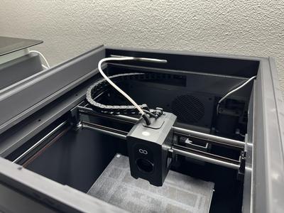 V2 NEW - ELEGOO CENTAURI CARBON Sliding riser With PTFE tube relocation