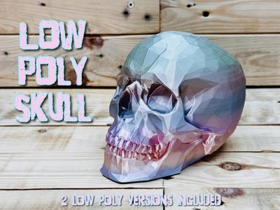 Low Poly Skull