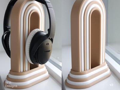 Shokko v2: Modern Elegant Headphone Display Stand