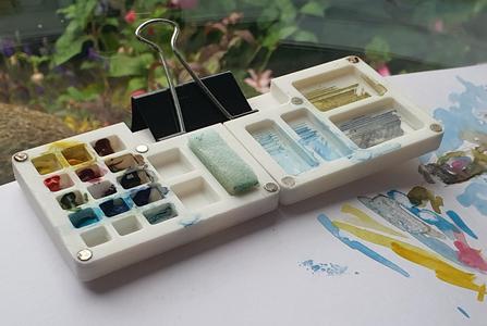 Small Watercolor Palette