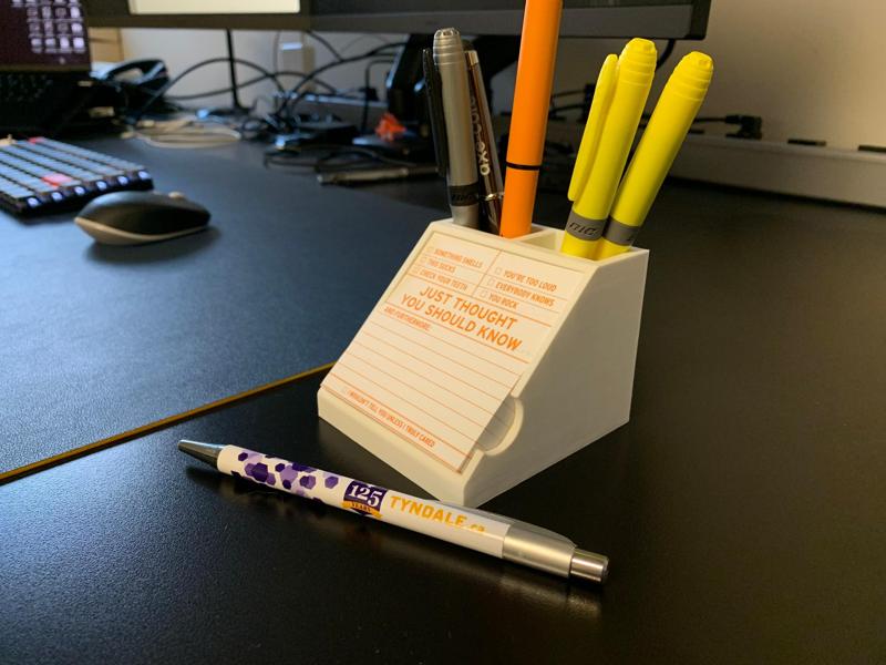 Post-it note holder — small