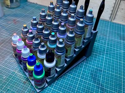 Vallejo Paint & Brush Holder fits IKEA MOPPE