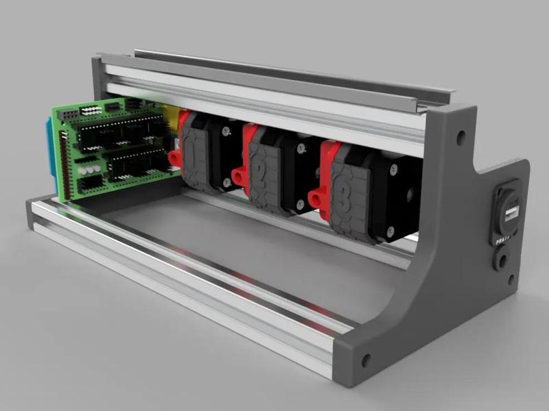 Modular Filament Changer – Customizable Multi-Spool System   