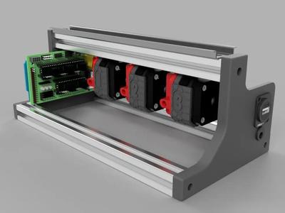 Modular Filament Changer – Customizable Multi-Spool System   
