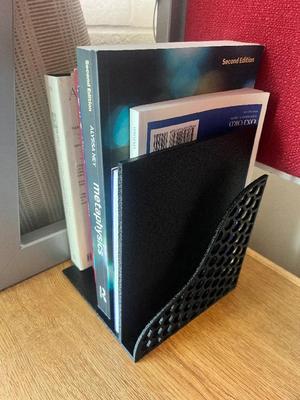 Artistic bookholder + computerholder   