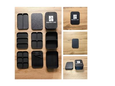 Desk organizer small - top lid two version