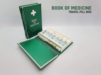 Book of Medicine — Travel pill box