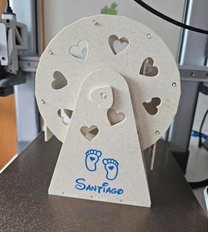 Ferris wheel photo frame
