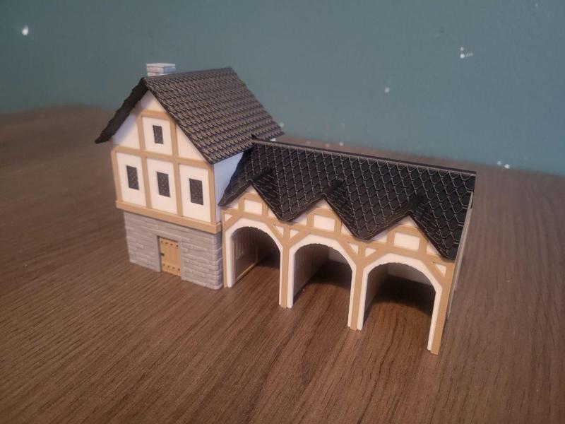 Medieval stable