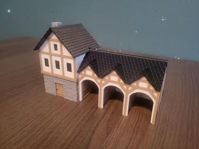 Medieval stable