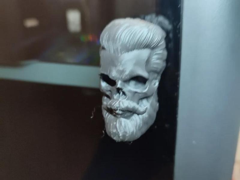 Beard Skull Doorhandle