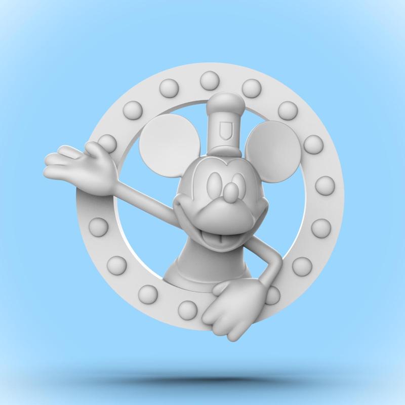 Steamboat Willie Porthole -Wall Art