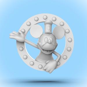 Steamboat Willie Porthole -Wall Art