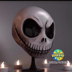 Mask-Jack Skellington Nightmare Christmas-SEREV3d