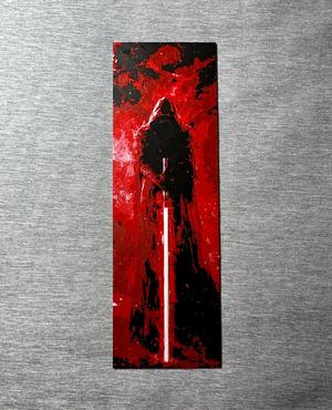 Sith Lord Red Lightsaber Hueforge Bookmark 2 sizes