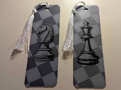 Chess Bookmarks (HueForge)