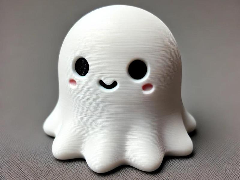 Cute 3D Ghost for Halloween