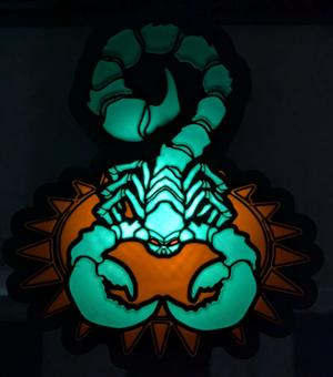 Green Scorpions Lightbox