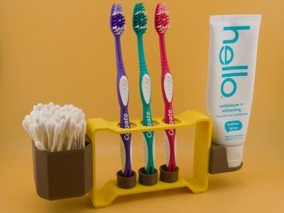 Toothbrush Holder and Organizer