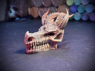 The dragon skull