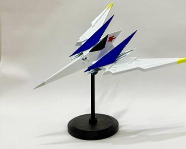 Poseable stand for @GemoGens Star Fox Arwing
