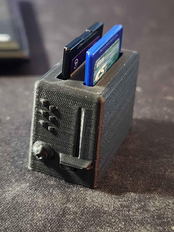 Toaster SD Card Holder