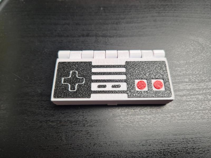 Portable NES Themed Switch Game Holder