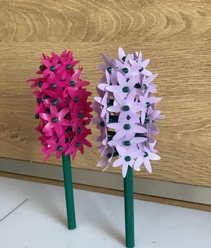 Hyacinth flower decoration