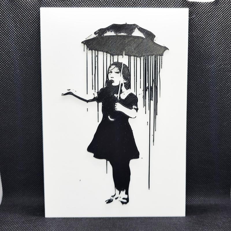 Banksy's Nola Rain - 2 Color w/filament change (1 at a time)
