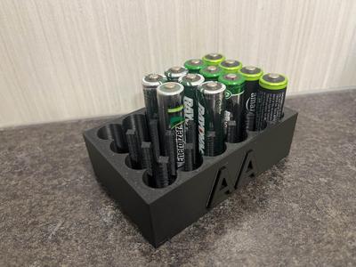 COMPACT Battery holder/ Battery box