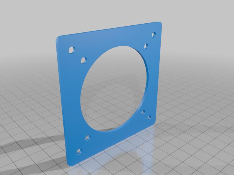 Elegoo Saturn 4/4Ultra Ventilation Flange and fan Bracket