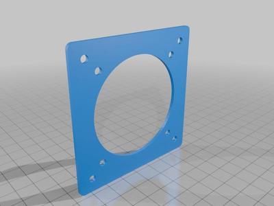 Elegoo Saturn 4/4Ultra Ventilation Flange and fan Bracket