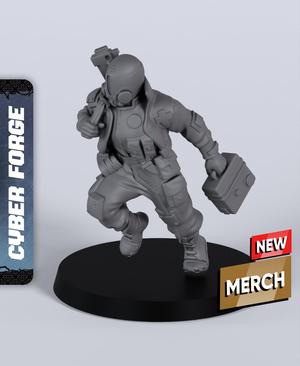 Lincoln Chase - With Free Cyberpunk Warhammer - 40k Sci-Fi Gift Ideas for RPG and Wargamers