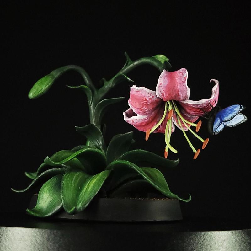 Prism Prints - Butterfly on a Lily
