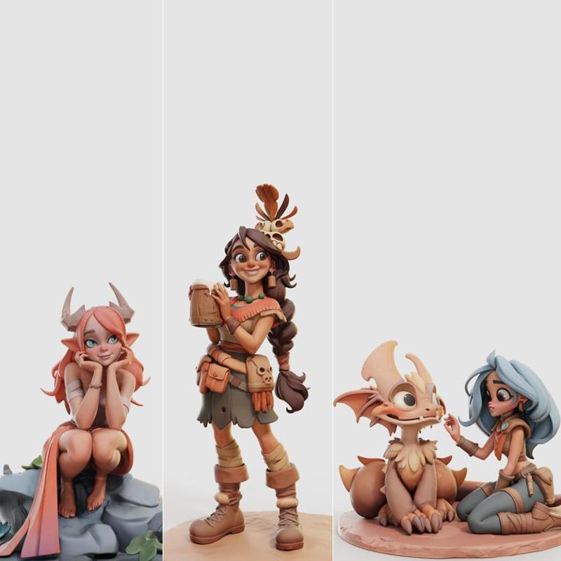 'Legendary Ladies' by Female Miniatures