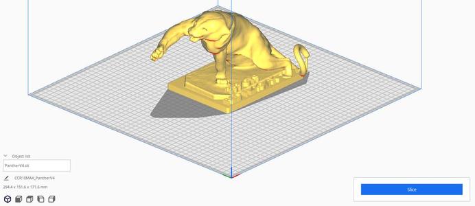 353 CTS Panther Statue