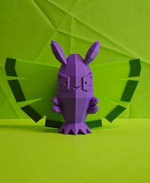 Dustox Low Poly Pokemon