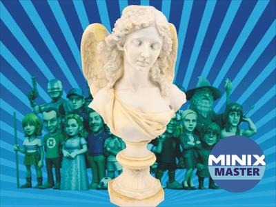 baroque angel bust