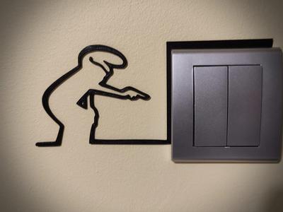 Funny Light Switch Gadget – La Linea Balum 9