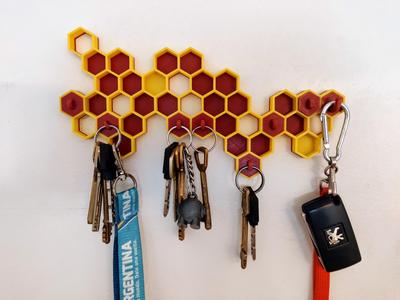 Magnetic Beehive Key Holder