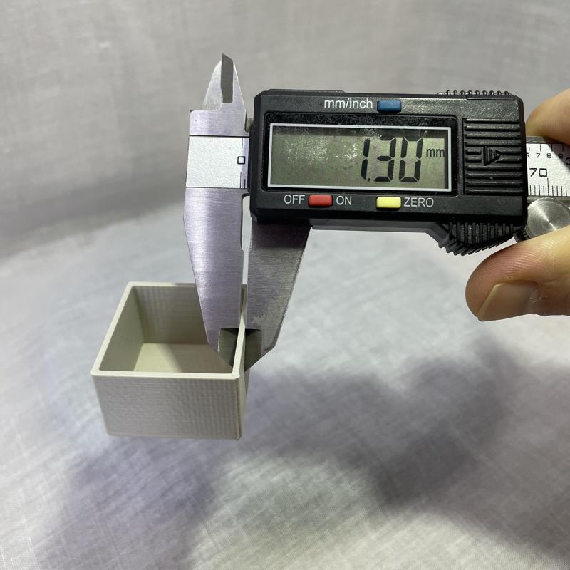 Flow Calibration Cube 40x40x30 mm - Drucker Kalibrierung