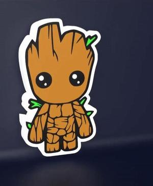 Chibi Groot - LED Strip compatible