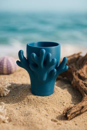 Coralia Vase – Summer Coral-Inspired Decor