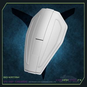 Bo Katan Mandalorian 3d Print Cosplay Hip Plate Armor